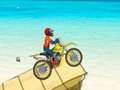 Jogo Saltos de Motocross na Praia online
