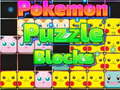 Jogo Pokémon Blocos de Quebra-Cabeça online