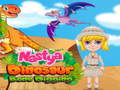 Jogo Nastya: Escavação de Ossos de Dinossauro online