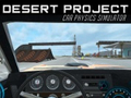 Jogo Simulador de Física de Carros Projeto Deserto online