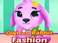 Jogo Moda de Coruja e Coelho online