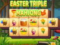 Jogo Mahjong Triplo de Páscoa online