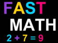 Jogo Matemática Rápida online
