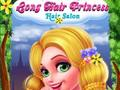 Jogo Salão de Cabelos da Princesa de Cabelo Longo online