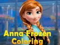 Jogo Colorir Anna Congelada online