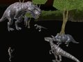 Jogo Caça Multijogador de Dinossauros à Meia-Noite online
