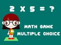 Jogo Jogo de Matemática de Múltipla Escolha online