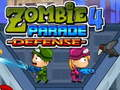 Jogo Defesa do Desfile Zumbi 4 online