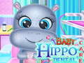 Jogo Cuidados Dentários do Bebé Hipopótamo online