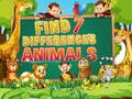 Jogo Encontre 7 Diferenças: Animais online
