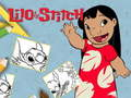 Jogo Livro de Colorir Lilo e Stitch online
