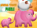 Jogo Quebra-Cabeça da Torre dos Animais online