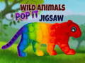 Jogo Quebra-Cabeça Pop It Animais Selvagens online
