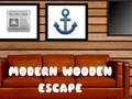 Jogo Escape da Casa de Madeira Moderna online