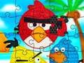 Jogo Pássaros Engraçados Pop It Quebra-Cabeça online