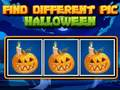 Jogo Encontre a imagem diferente Halloween online