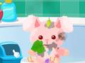 Jogo Limpeza Feliz do Bebê online