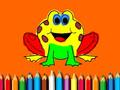 Jogo De Volta às Aulas: Livro de Colorir de Sapo online