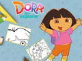 Jogo Dora a Aventureira o Livro de Colorir online