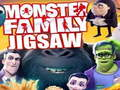 Jogo Quebra-Cabeça da Família Monstro online