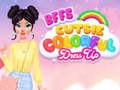 Jogo Melhores Amigas: Vestidos Fofos e Coloridos online