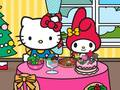 Jogo Jantar de Natal com Hello Kitty e Amigos online