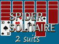 Jogo Solitário Spider 2 Naipe online