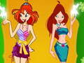 Jogo Flores e Flora Vestir online