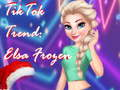Jogo Tendência do TikTok: Elsa Congelada online
