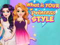 Jogo Qual é o seu estilo de princesa online