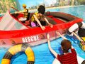 Jogo Resgate na Praia: Barco de Emergência online