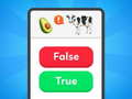 Jogo Verdadeiro Falso - Quiz online