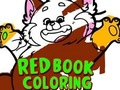 Jogo Livro de Colorir Vermelho online