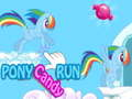 Jogo Corrida de Doces de Pônei online