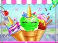 Jogo Fabrica de Cone de Sorvete de Unicórnio online