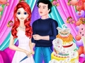 Jogo Bolo de Casamento da Menina Sereia online