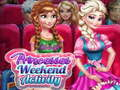 Jogo Atividades de Fim de Semana das Princesas online