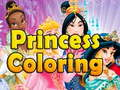 Jogo Colorindo Princesa online