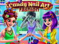Jogo Salão de Moda de Arte em Unhas de Doces online