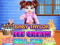 Jogo Bebê Taylor: Diversão com Rolos de Sorvete online