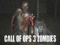 Jogo Chamada de Ops 3: Zumbis online