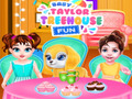 Jogo Diversão na Casa da Árvore da Bebê Taylor online