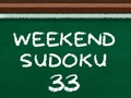 Jogo Sudoku de Fim de Semana 33 online