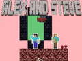Jogo Alex e Steve Nether online