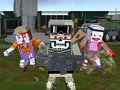 Jogo Sobrevivência Zombie na Arena Pixel 3D de Combate online