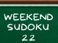 Jogo Sudoku de Fim de Semana 22 online