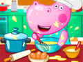 Jogo Escola de Culinária Hipopótamo online