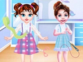 Jogo Vestido Pinafore de Moda Baby Taylor online