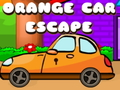 Jogo Fuga do carro laranja online