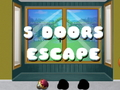 Jogo Escape das 5 Portas online